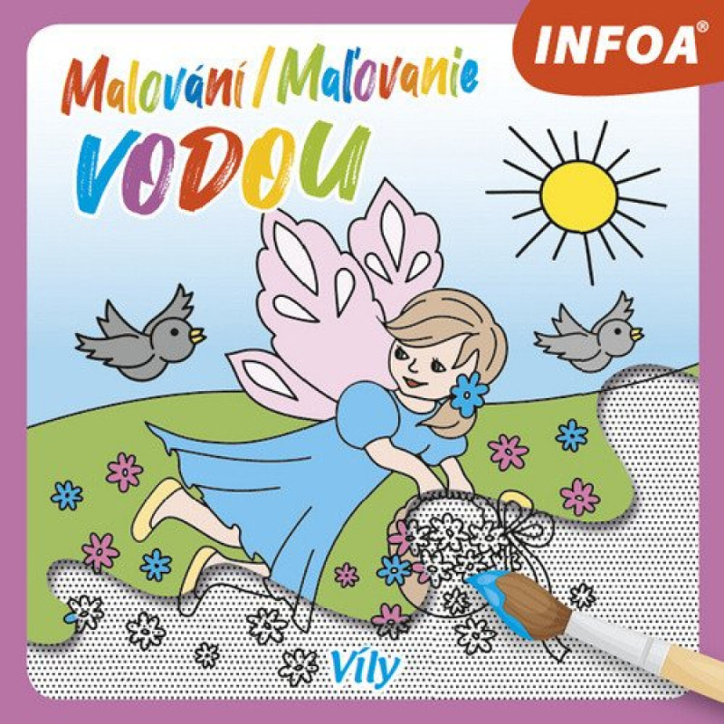 Malování / Maľovanie vodou – Víly