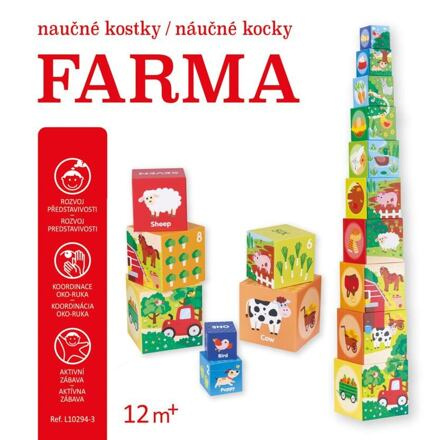 Naučné kostky - Farma