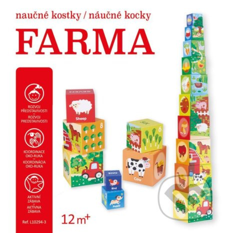 Naučné kostky - Farma
