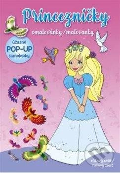 Princezničky – omalovánky růžový sešit