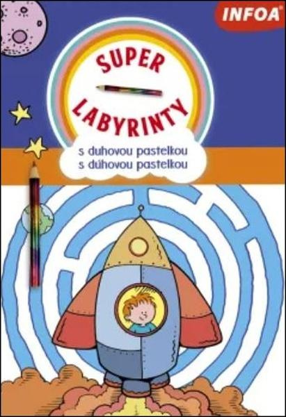 Super labyrinty s duhovou pastelkou