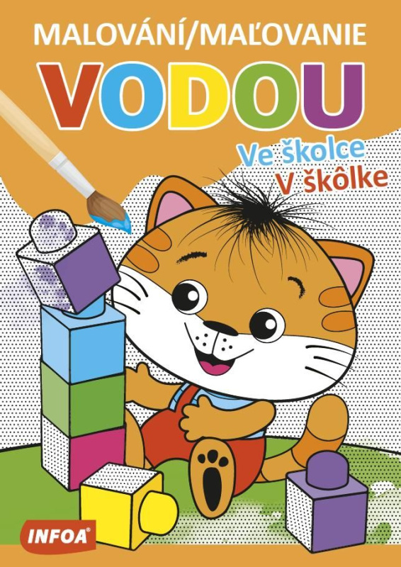 Malování / Maľovanie vodou – Ve školce