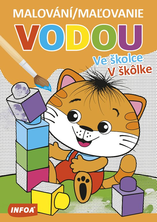 Malování / Maľovanie vodou – Ve školce