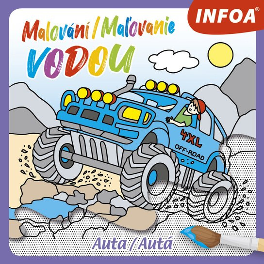 Malování / Maľovanie vodou – Auta