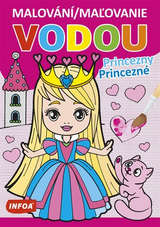 Malování vodou - Princezny