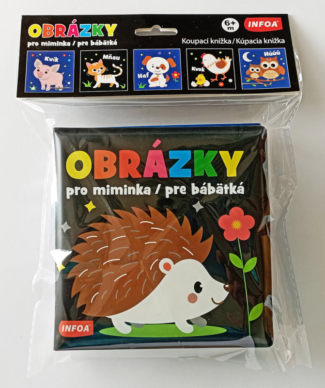 Koupací leporelo – Obrázky pro miminka