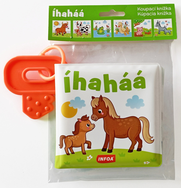 Koupací knížka s kousátkem - Íhaháá