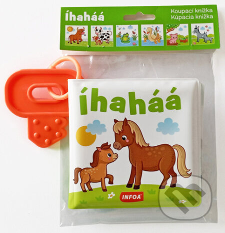 Koupací knížka s kousátkem - Íhaháá