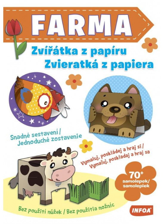 Zvířátka z papíru - Farma