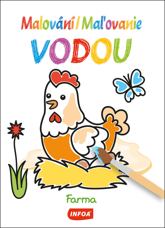 Malování vodou - Farma