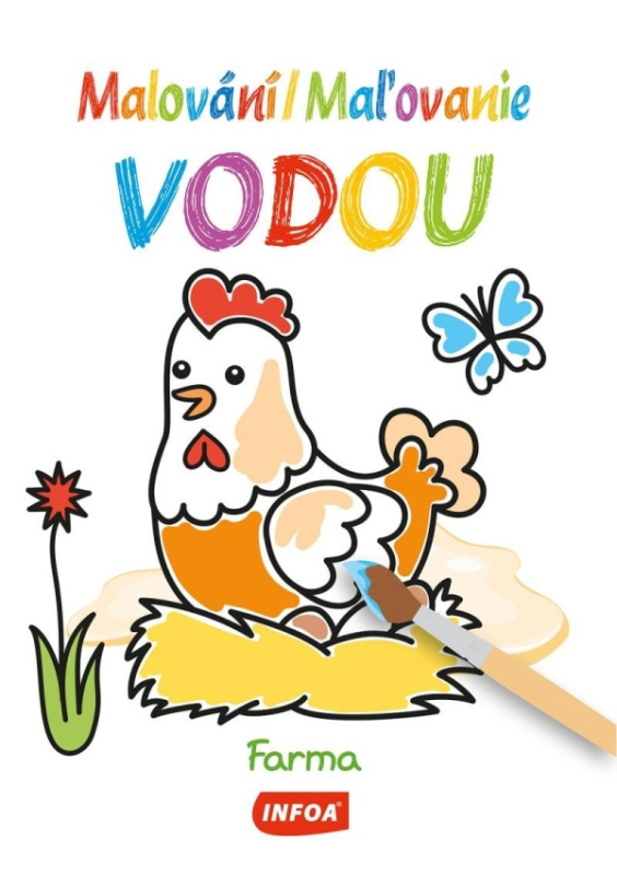 Malování vodou - Farma