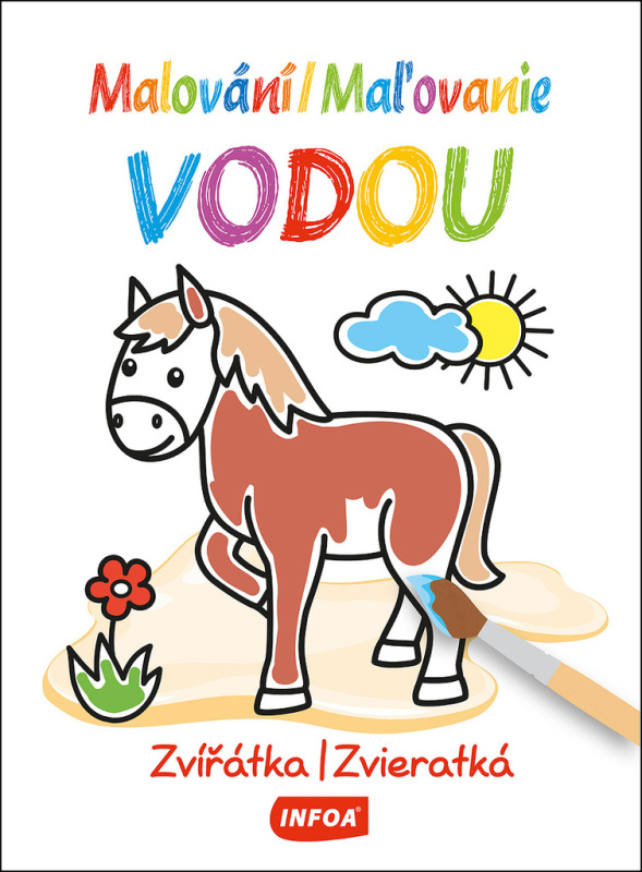 Malování vodou - Zvířátka