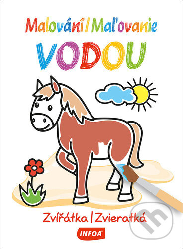 Malování vodou - Zvířátka