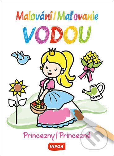 Malování vodou - Princezny