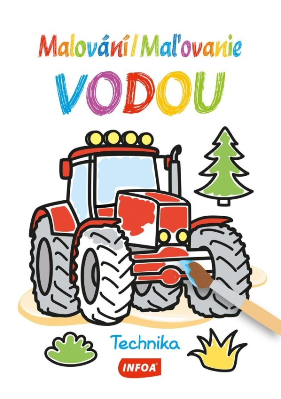 Malování vodou - Technika