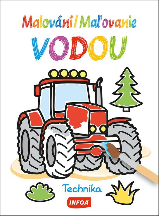 Malování vodou - Technika