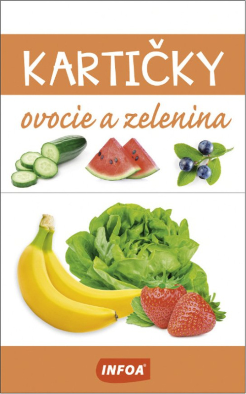 Ovocie a zelenina Kartičky -  Autor Neuveden