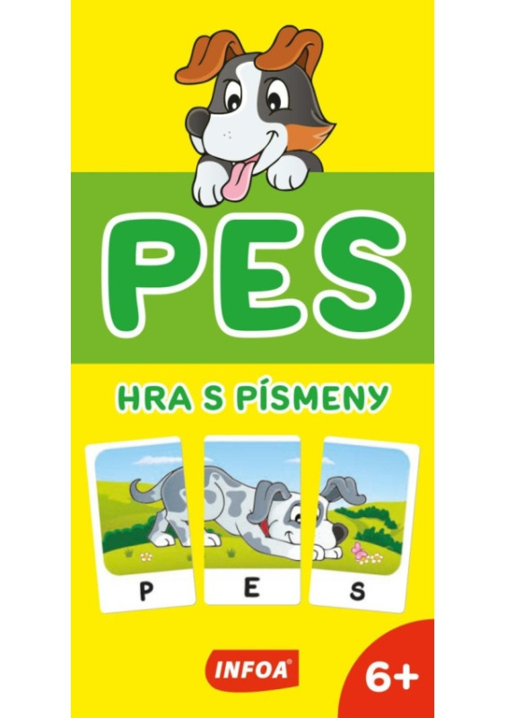 Krabicová hra - PES - hra s písmeny