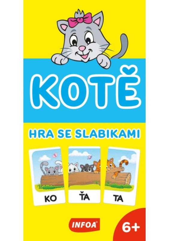 Krabicová hra - KOTĚ - Hra se slabikami