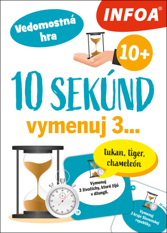 10 sekúnd vyjmenuj 3... (Vedomostná hra) - hra z kategorie Vzdělávací hry
