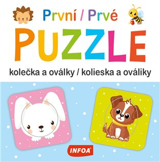 První PUZZLE - kolečka a oválky - kniha z kategorie Puzzle