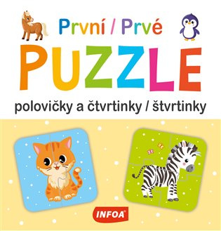 První PUZZLE - polovičky a čtvrtinky - kniha z kategorie Puzzle