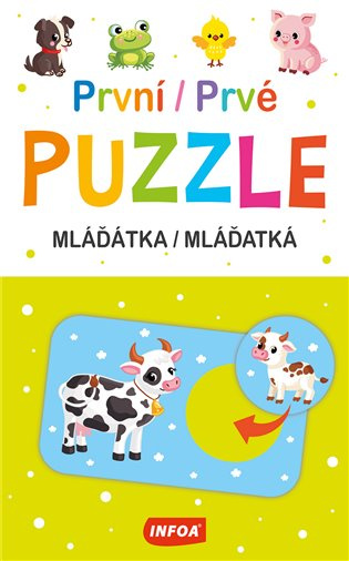 První PUZZLE - mláďátka - kniha z kategorie Puzzle
