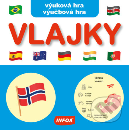 Výuková hra - VLAJKY / Výučbová hra - VLAJKY - neuveden - hra z kategorie Karty