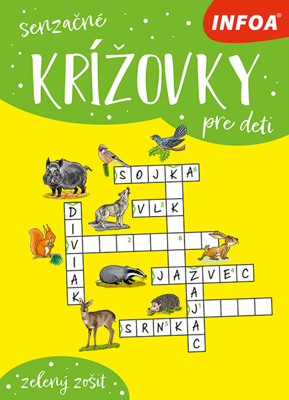 Senzačné krížovky pre deti (zelený zošit) - kniha z kategorie Křížovky