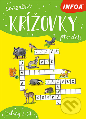 Senzačné krížovky pre deti (zelený zošit) - kniha z kategorie Křížovky