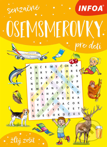 Senzačné osemsmerovky pre deti (žľtý zošit) - kniha z kategorie Křížovky