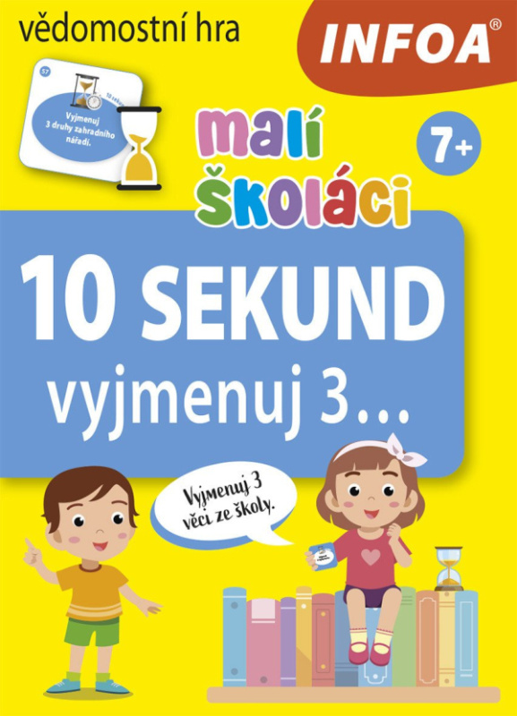10 sekund vyjmenuj 3… Malí školáci - Krabicová hra Ing. Stanislav Soják-INFOA