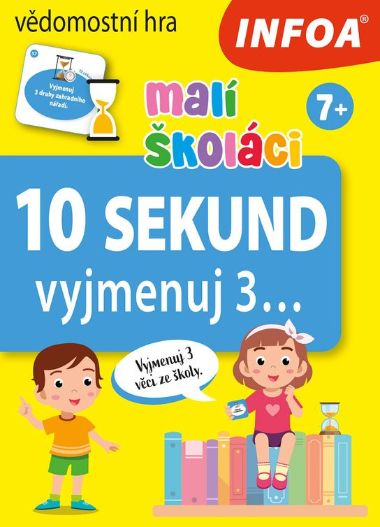 10 sekund vyjmenuj 3… Malí školáci - Krabicová hra Ing. Stanislav Soják-INFOA