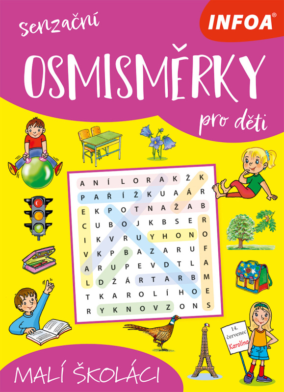 Senzační osmisměrky pro děti (Malí školáci) - kniha z kategorie Hlavolamy, doplňovačky, úkoly