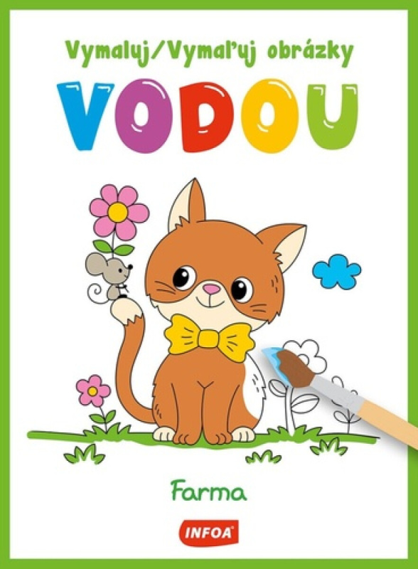 Vymaluj obrázky vodou Farma