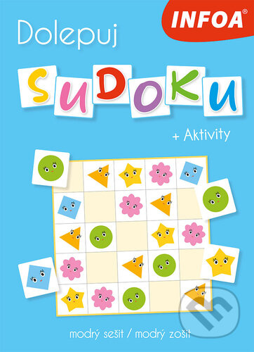 Dolepuj sudoku + Aktivity (modrý sešit/modrý zožit) - kniha z kategorie Hlavolamy