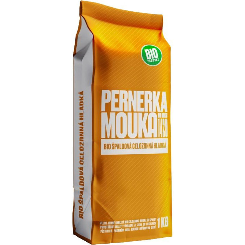 Pernerka BIO Špaldová celozrnná hladká mouka