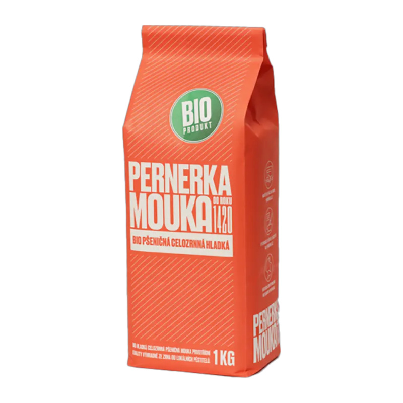 Pernerka Bio pšeničná mouka celozrnná 1 kg