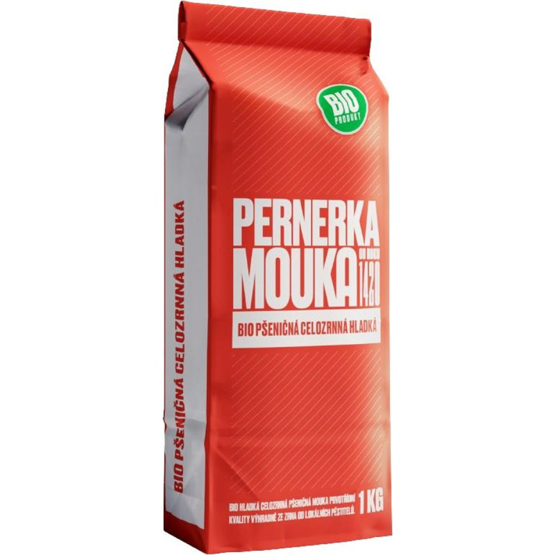 Pernerka BIO Pšeničná celozrnná hladká mouka