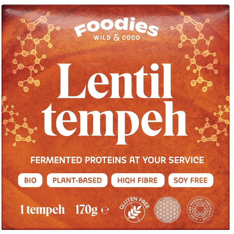 Wild & Coco BIO Tempeh čočkový