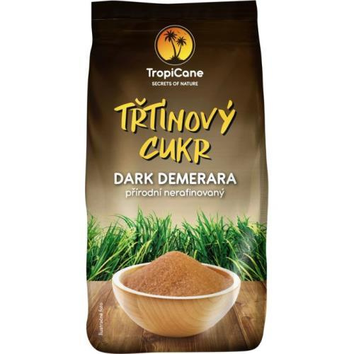 Tropicane třtinový cukr dark demerara 800g