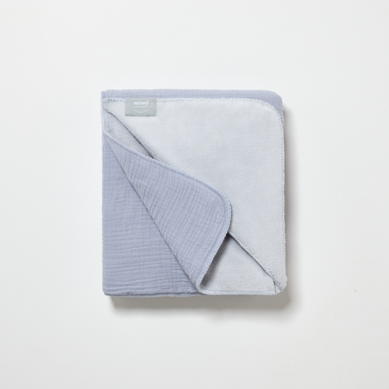 Mušelínová deka oboustranná Arctic Blue