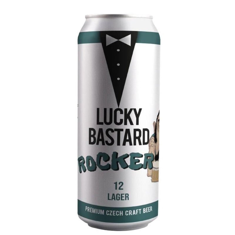 Lucky Bastard Rocker plech