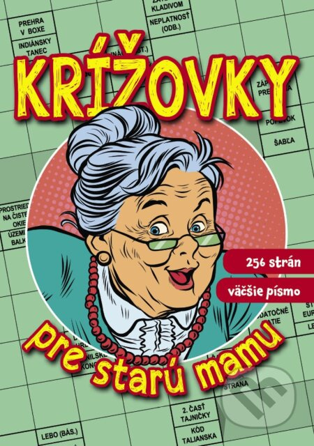Krížovky pre starú mamu (väčšie písmo) - kniha z kategorie Švédské křížovky pro dospělé