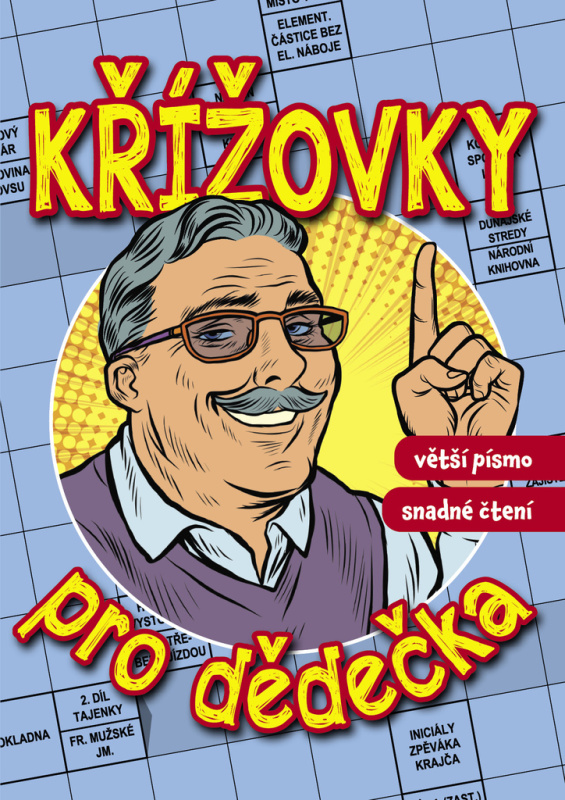 Křížovky pro dědečka - kniha z kategorie Křížovky pro dospělé