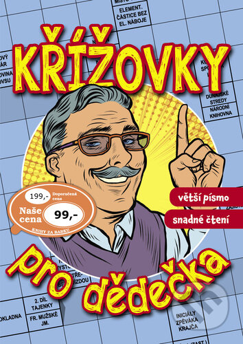Křížovky pro dědečka - kniha z kategorie Křížovky pro dospělé
