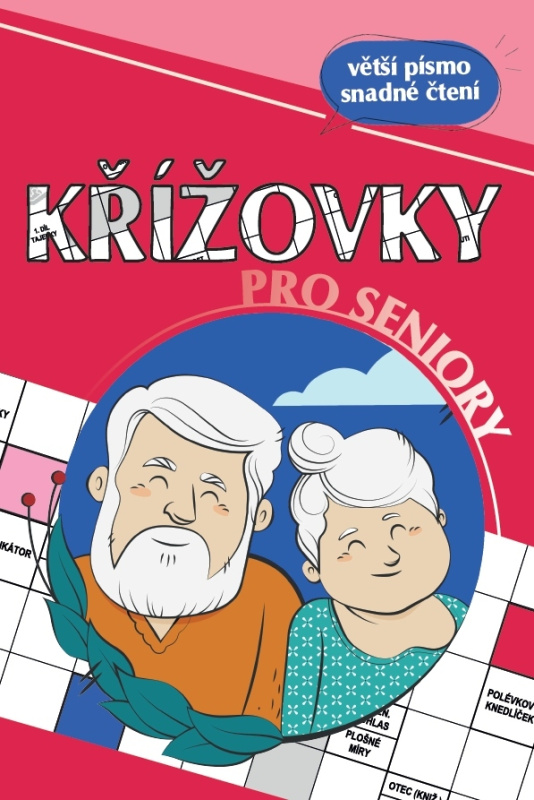 Křížovky pro seniory - kniha z kategorie Dům, byt a zahrada