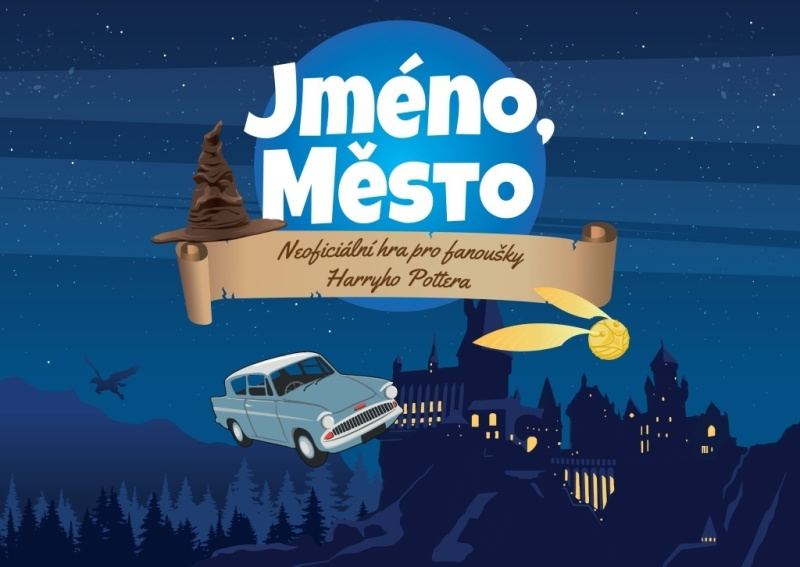 Jméno, město (Neoficiální hra pro fanoušky Harryho Pottera) - hra z kategorie Party hry