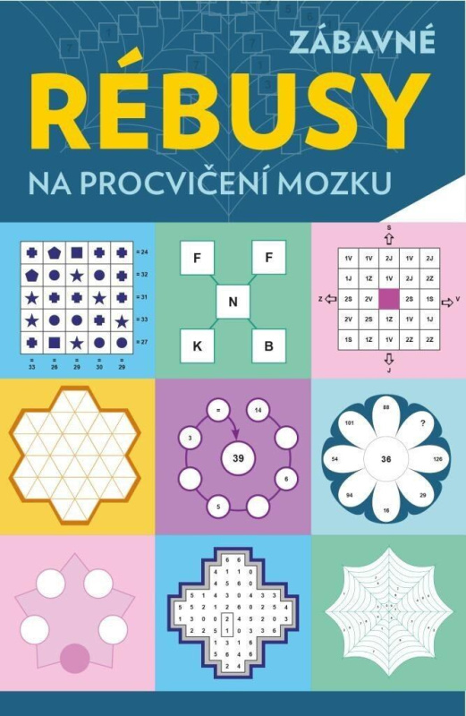 Zábavné rébusy na procvičení mozku - kniha z kategorie Hobby