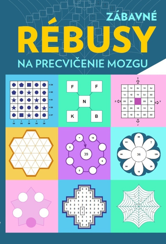 Zábavné rébusy na precvičenie mozgu - kniha z kategorie Hobby